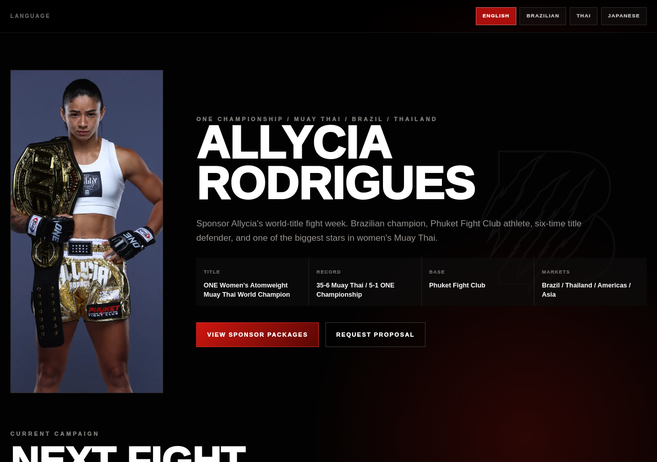 Screenshot of the running web